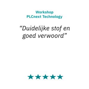 Review Workshop PLCnext Technology