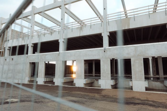 Baustelle Gebäude 60