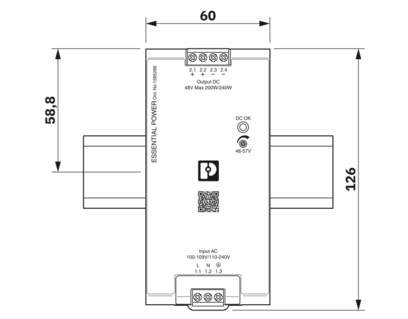 电源-PS-EE-2G/1AC/48DC/240W/SC