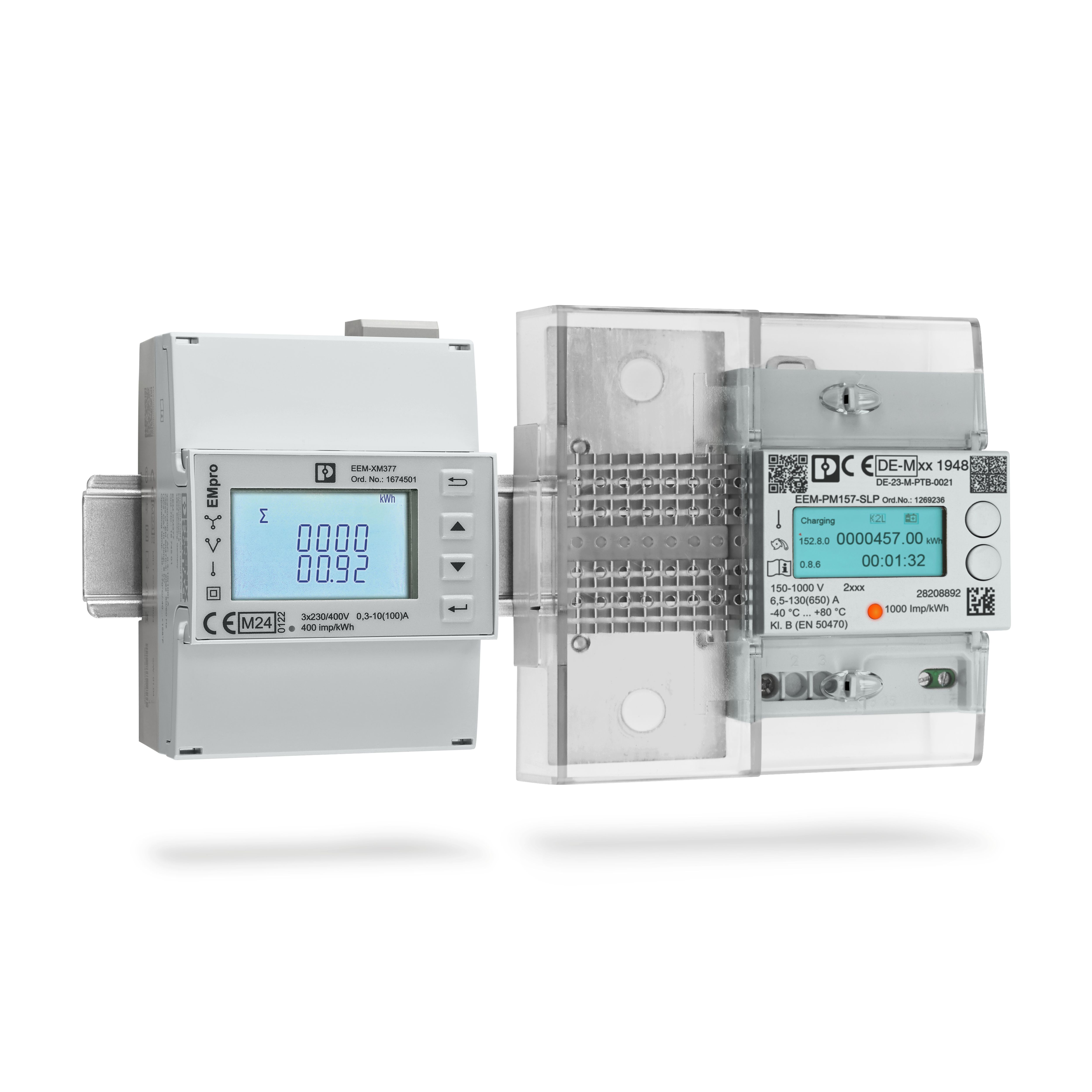 EMpro multifunctional energy measuring devices and energy meters for monitoring, grid analysis, and billing.