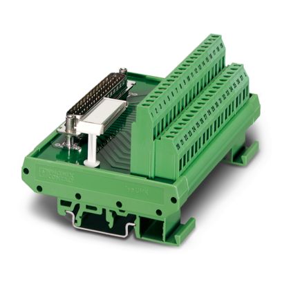 Phoenix Contact FLK-D50 SUB/S VARIOFACE Interface Terminal Module DB50  Connector - Used - Motion Constrained Surplus