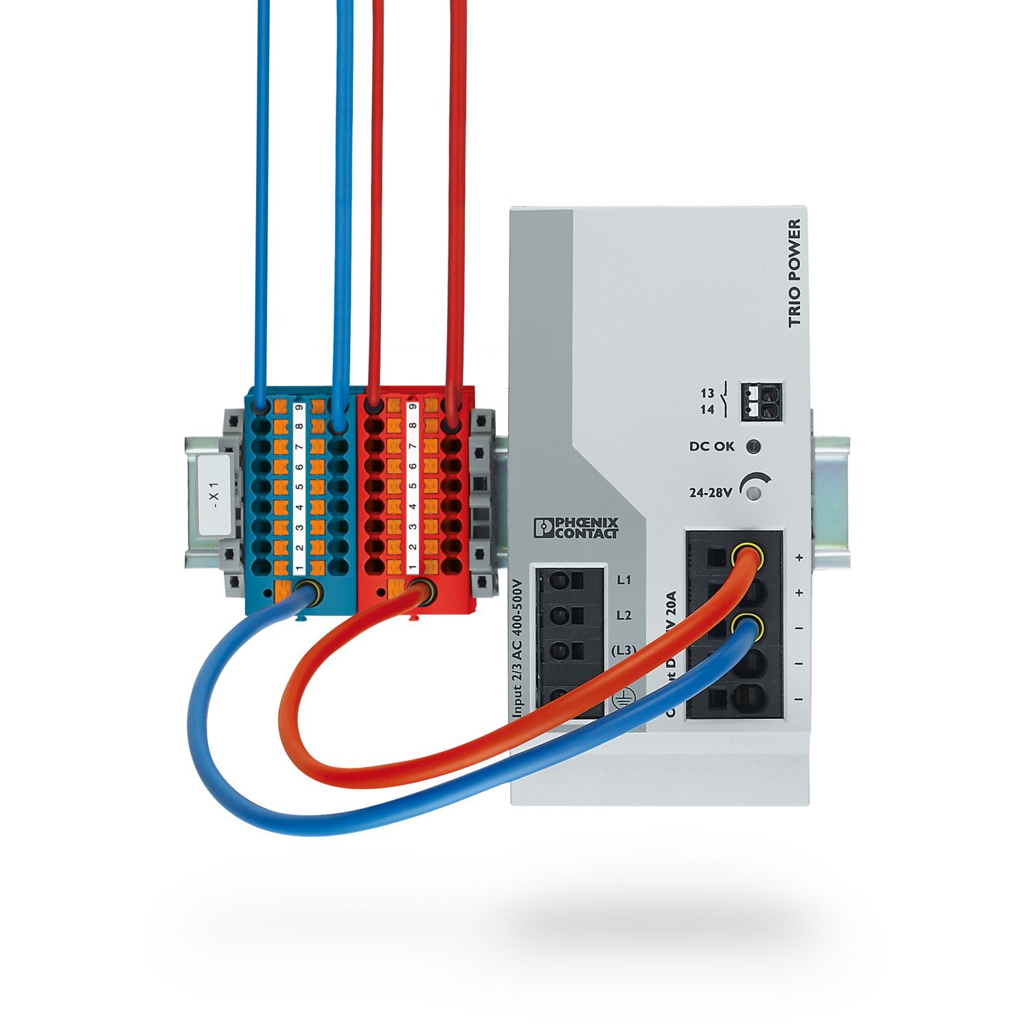 PTFIX 6/18X2,5-NS35 GY - Bloco de distribuição - 3273110 PTFIX 6/18X2,5-NS35 GY - Bloco de distribuição - 3273110