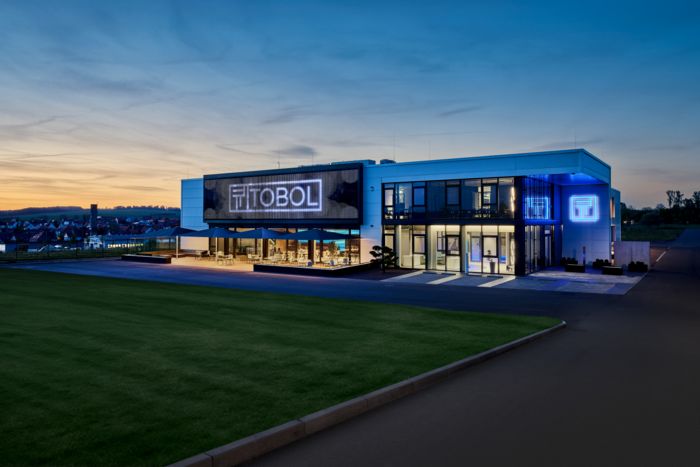 Exterior shot of Tobol plant in Leinefelde, Germany