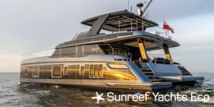 Sunreef Yachts with CHARX&nbsp;CCS charging inlet