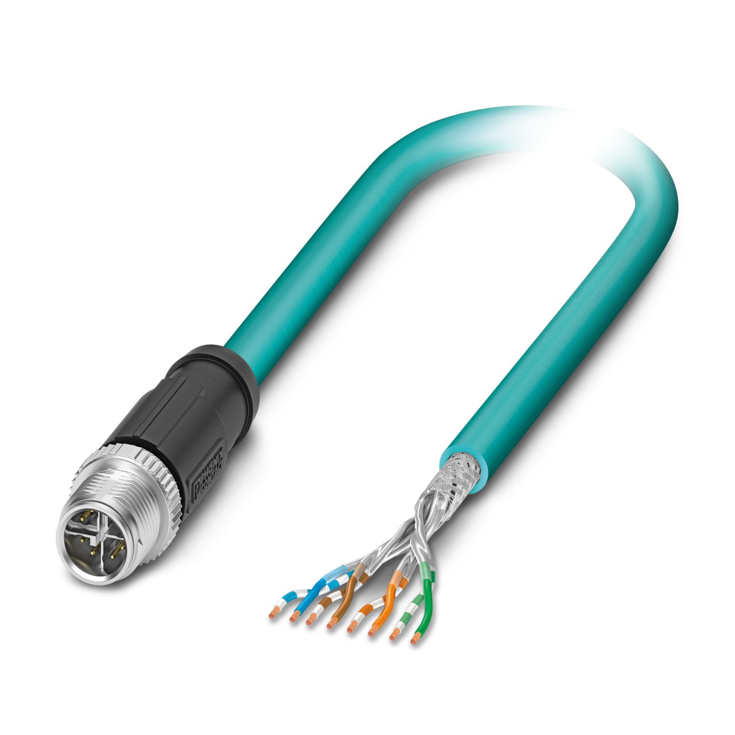 NBC-M12MSX/ 5,0-94F - Network cable - 1407469 | Phoenix Contact NBC-M12MSX/ 5,0-94F - Network cable - 1407469 | Phoenix Contact