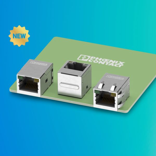 パルストランス内蔵RJ45基板用ジャック