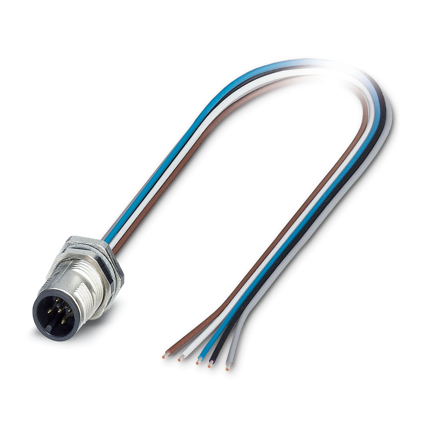 SACC-DSI-MS-5P-M12/0,5 PVSQ0,6X - Device connector rear SACC-DSI-MS-5P-M12/0,5 PVSQ0,6X - Device connector rear