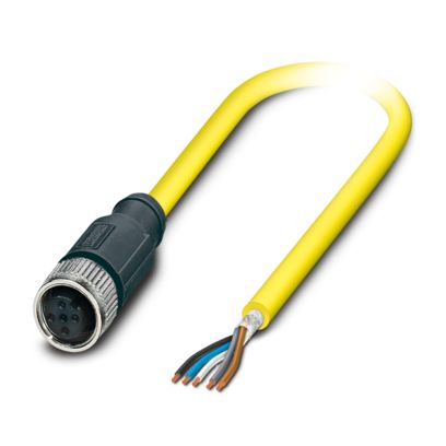 SAC-5P-20,0-542/M12FS SH BK - Sensor/actuator cable - 1418054 