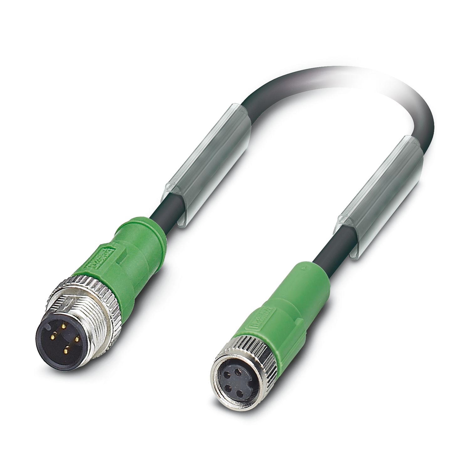 SAC-4P-M12MS/1,5-PUR/M 8FS - Sensor/actuator cable - 1693089 SAC-4P-M12MS/1,5-PUR/M 8FS - Sensor/actuator cable - 1693089