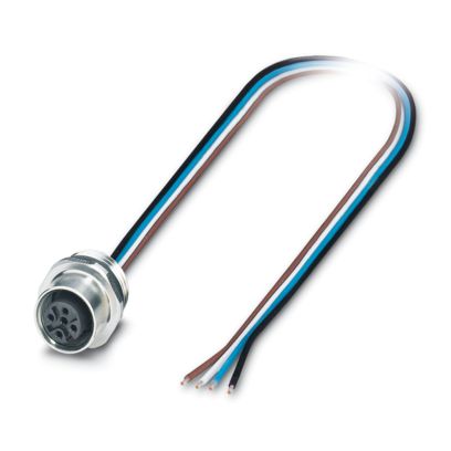 SACC-E-M12FS-4CON-PG9/0,5 FFVA - Device connector front mounting (1431429)