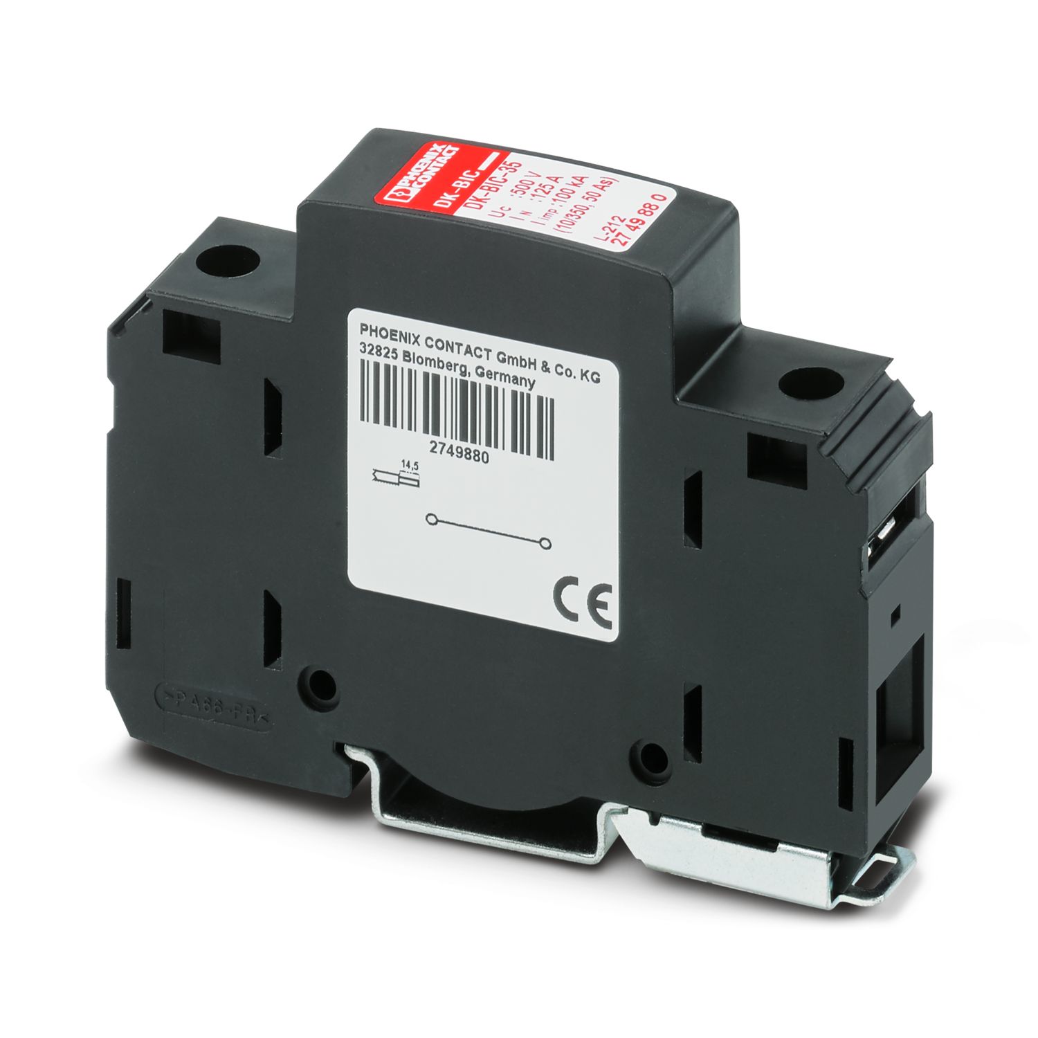 VAL-MS-EE-T1/T2-3+1-335 - Lightning/surge arrester type 1/2 VAL-MS-EE-T1/T2-3+1-335 - Lightning/surge arrester type 1/2