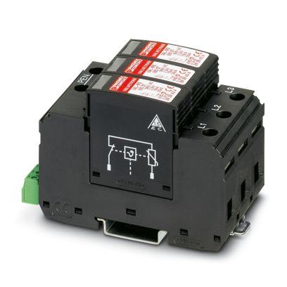 VAL-MS 580/3+0-FM - Type 2 surge arrester - 2920447 VAL-MS 580/3+0-FM - Type 2 surge arrester - 2920447