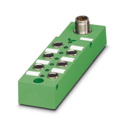 SACB- 6/3-M12-M8 - Distributor box - 1555428 | Phoenix Contact