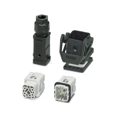 HC-STA-A04PT-BWS-HT-M20-PLRBK - Connector set (1424446)