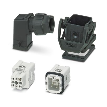 HC-STA-A03PT-BWS-HS-M20-PLRBK - Steckverbinder-Set
