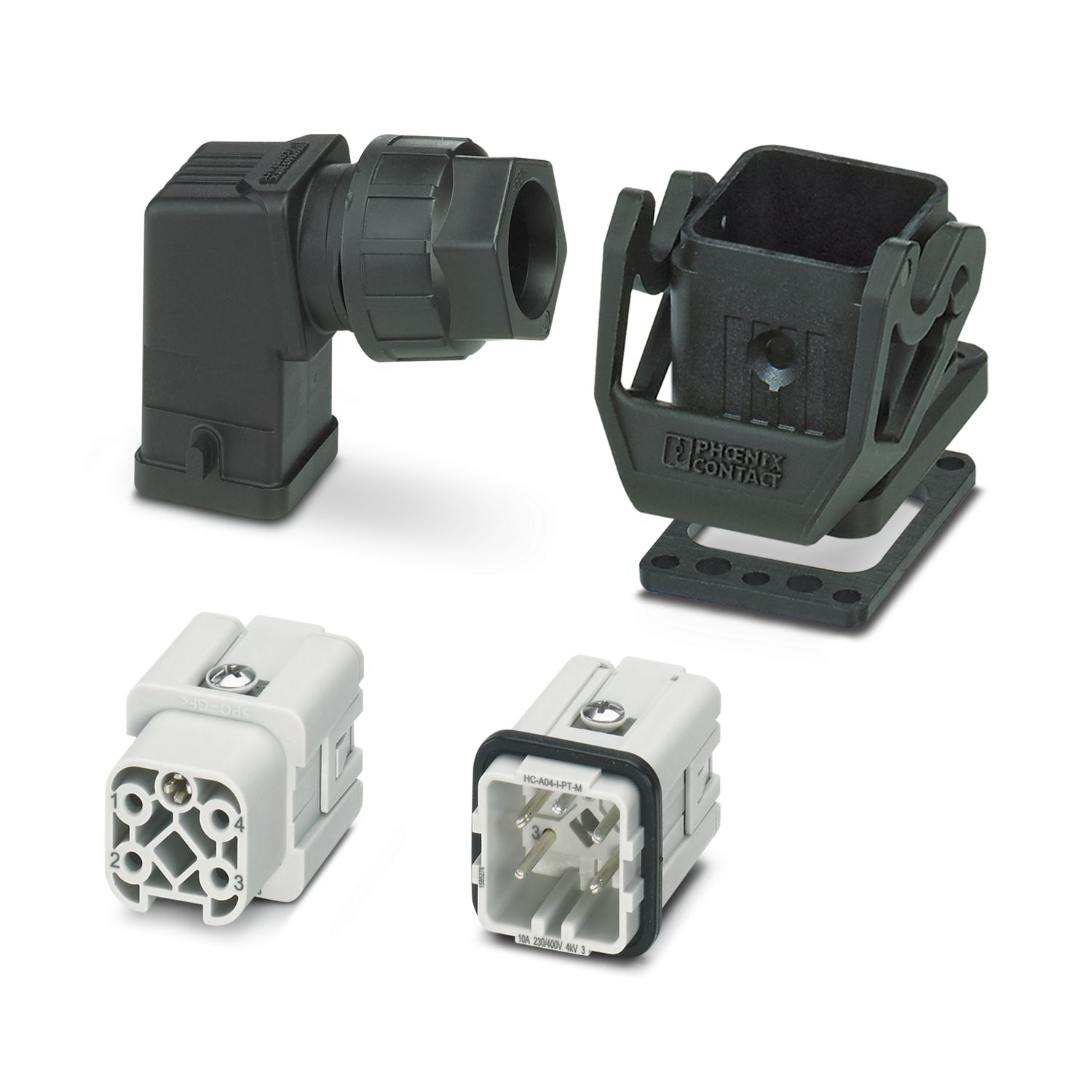 HC-STA-A04PT-BWS-HS-M20-PLRBK - Connector set - 1424448 HC-STA-A04PT-BWS-HS-M20-PLRBK - Connector set - 1424448
