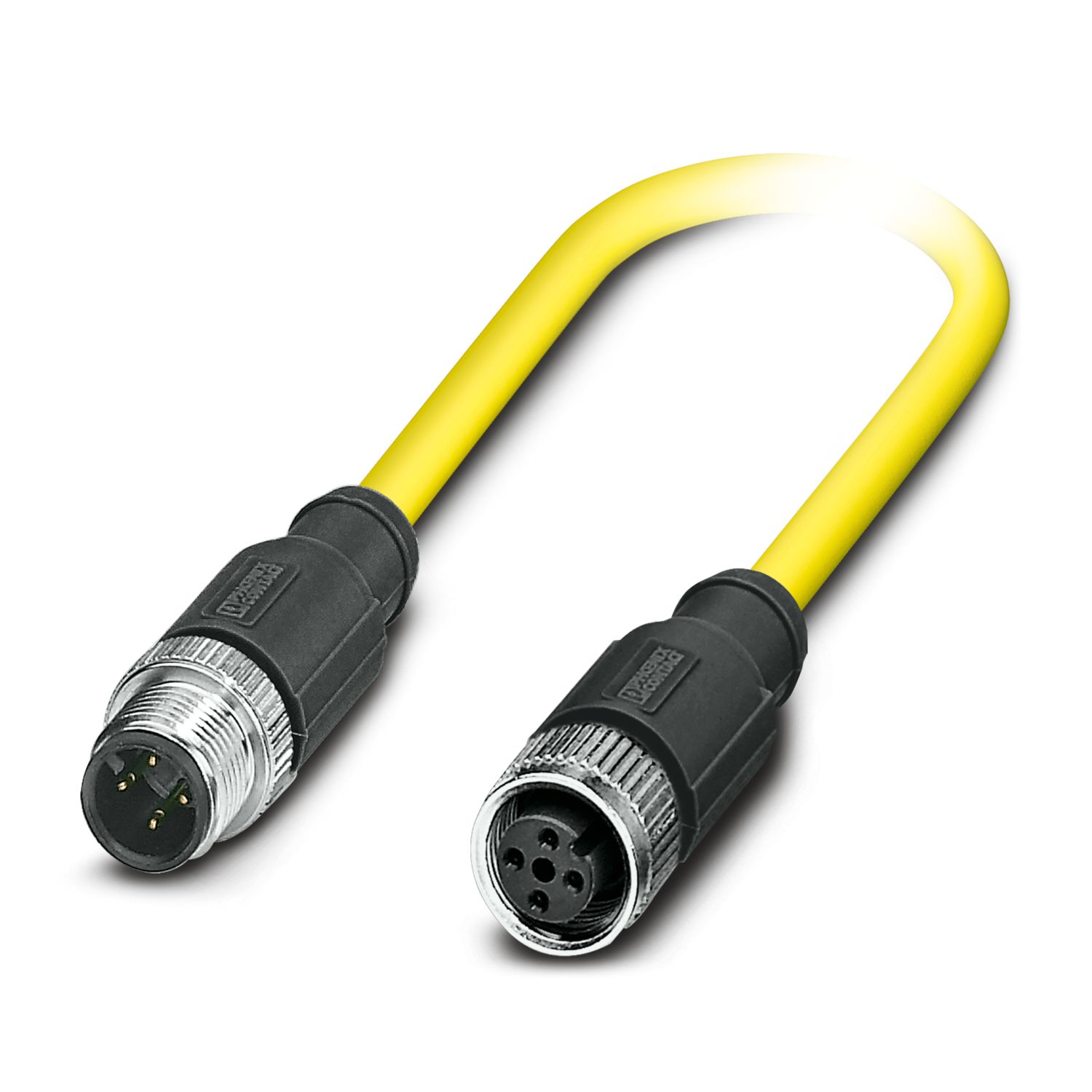 SAC-4P-M12MS/ 3,0-542/M12FSSH - Sensor/actuator cable SAC-4P-M12MS/ 3,0-542/M12FSSH - Sensor/actuator cable