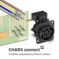 Зарядные розетки 2 типа CHARX connect modular