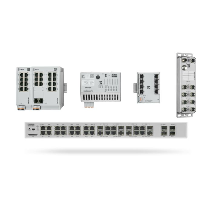 Industrial managed switches
