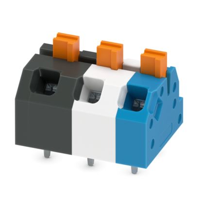 SPTAF 1/ 3-5,0-EL MCBK/WH/BU - Leiterplattenklemme