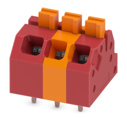 SPTAF 1/ 3-3,5-EL MC:RD,OG,RD - Leiterplattenklemme