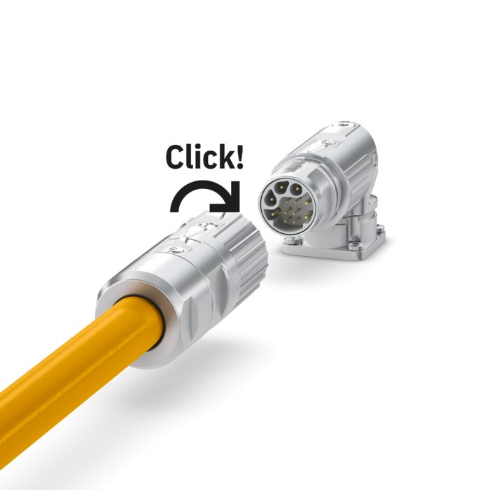 Connecteurs avec verrouillage rapide ONECLICK