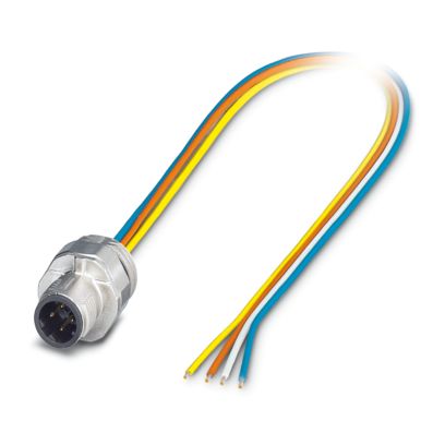 SACC-EC-MSD-4CON-M16/0,5 SCOX - Device connector front mounting (1240008)