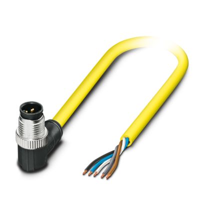 SAC-5P-M12MR/10,0-547 BK - Sensor/actuator cable - 1424885 