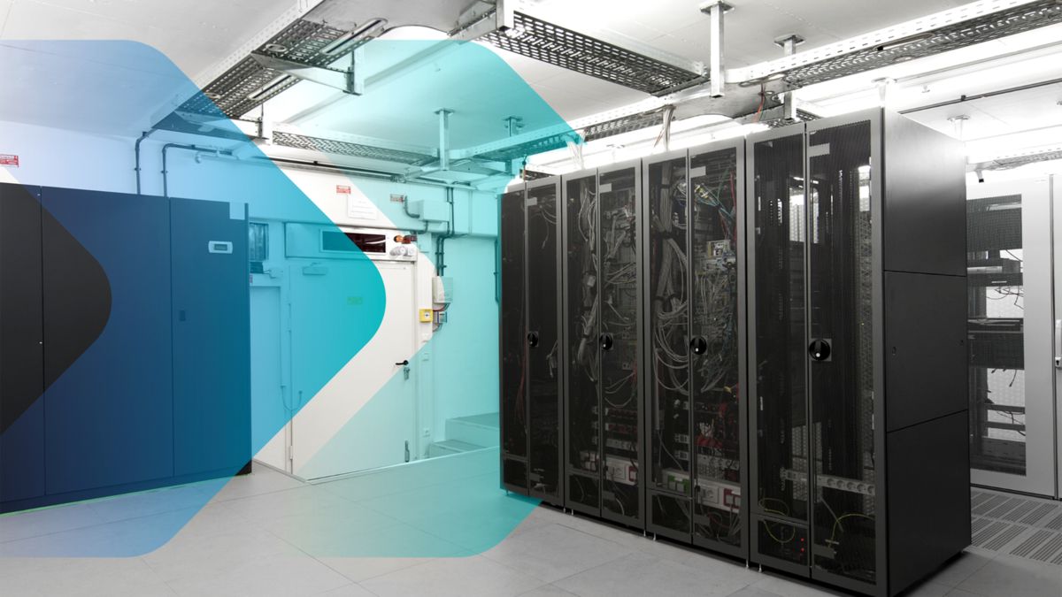 Centre de données colocation de l'intérieur