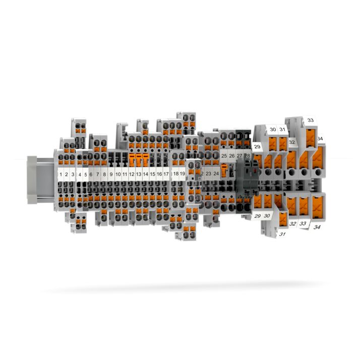 Blocs de jonction avec technologie Push-X