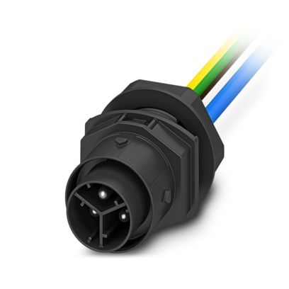 IPD W 3P2,5 M 0,5 M20 BK - Panel feed-through (1088693)