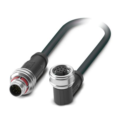 SAC-8P-P12MS/ 0,6-PUR/P12FR SH - Sensor/actuator cable (1649290)