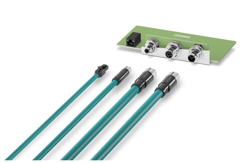 Portfolio Single Pair Ethernet pro nový tvar konektoru
