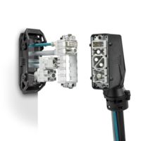 Contact insert module for high-current applications
