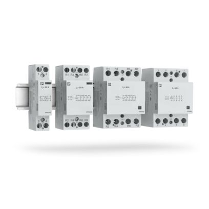 Contacteur et relais d'installation sur le rail DIN