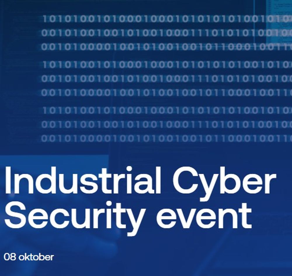 FHI: Industrial Cyber Security event