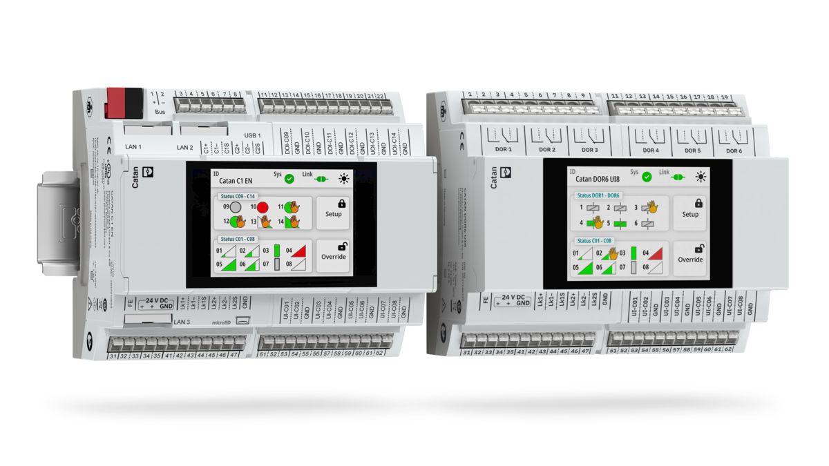 Interactive image map: Portfolio for building controllers