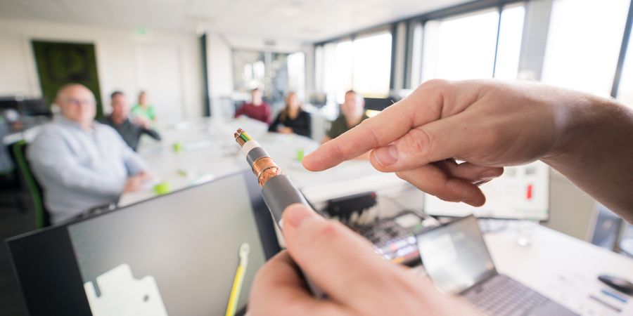 De afscherming van een kabel, belangrijk onderwerp tijdens het seminar EMC