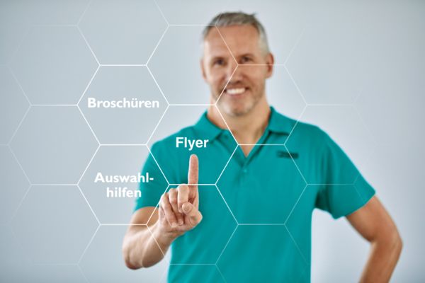 Anforderung von Informationsmaterial