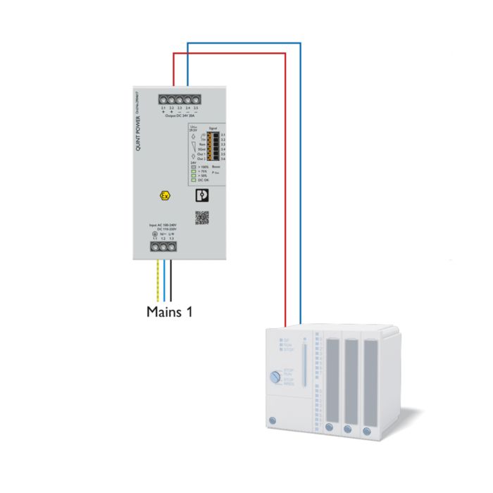 SIL 3 power supply stand-alone application - 20 A