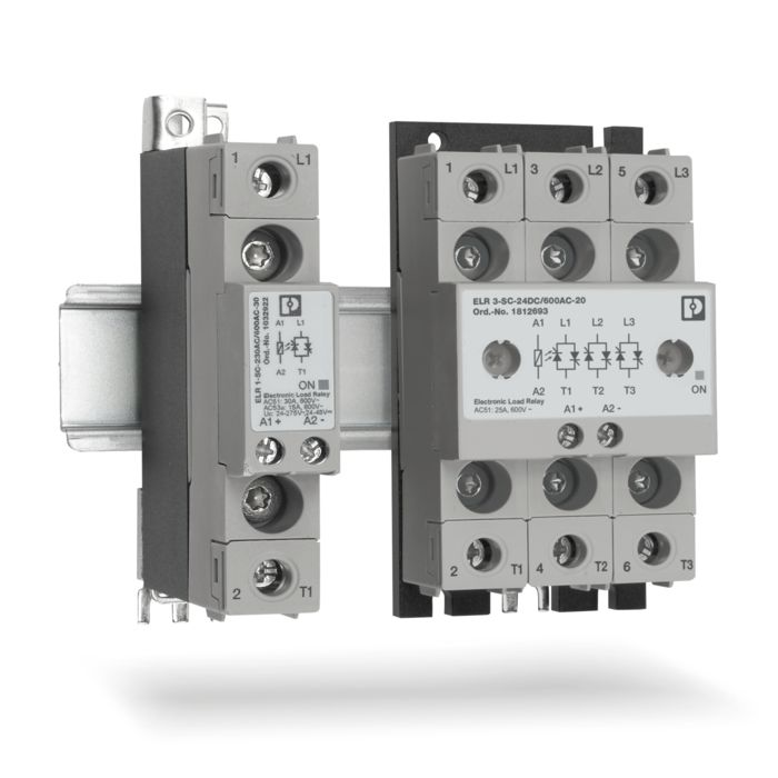 Solid-state contactors on the DIN rail