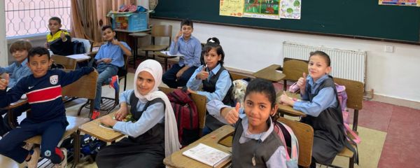  Children with disabilities at Al Raja School in Jordan