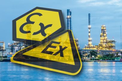 Знаки вибухозахисту у переробній промисловості