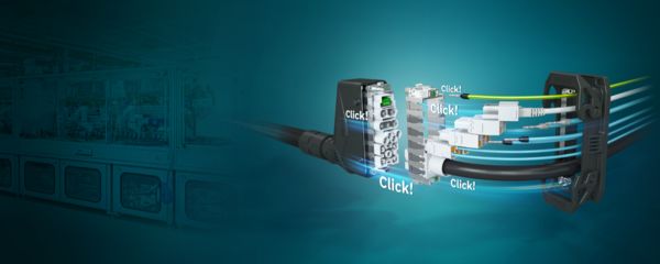 Modular and fixed-position contact inserts for HEAVYCON&nbsp;MODULAR heavy-duty connectors with Push-in Technology and click-in latching