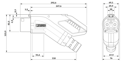 DC充电枪-CHARX SGBC-DC250-5,0MCS00P