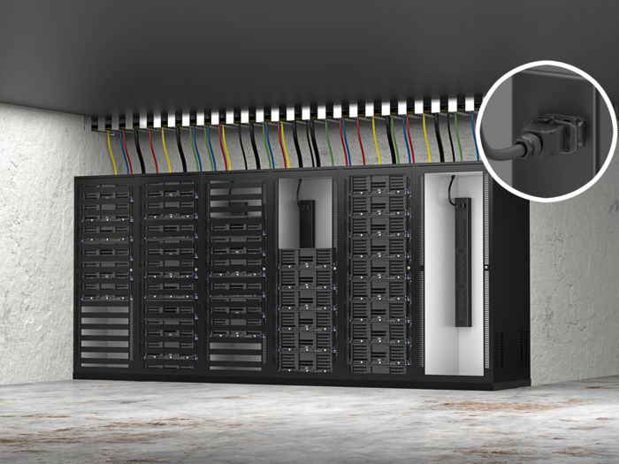Conectores industriales para la transmisión de energía en centros de datos
