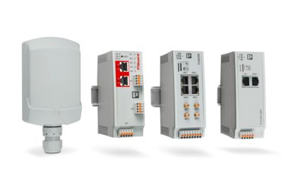 Title image of the Industrial remote communication brochure
