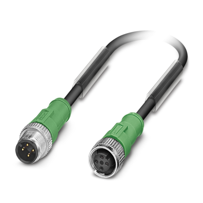 传感器/执行器电缆-SAC-4P-M12MS/ 4,0-PUR/M12FS