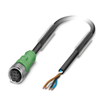 SAC-4P- 5,0-PUR/M12FS - Sensor/actuator cable - 1668124