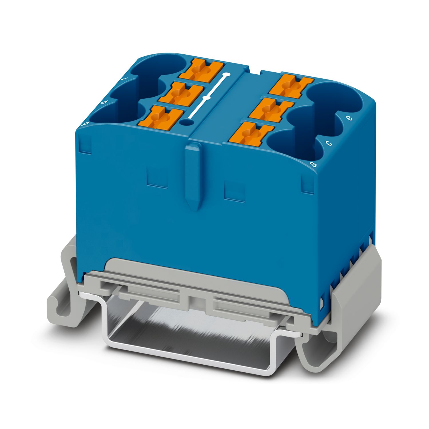 PTFIX 6X10/S-NS35A BU - Distribution block - 1082480 PTFIX 6X10/S-NS35A BU - Distribution block - 1082480